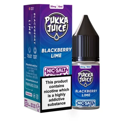Pukka Juice Blackberry Lime Nic Salt E-Liquid