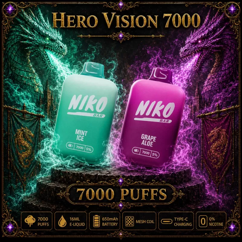 Hero Vision 7000 - Raspberry Jam (BLK Series)