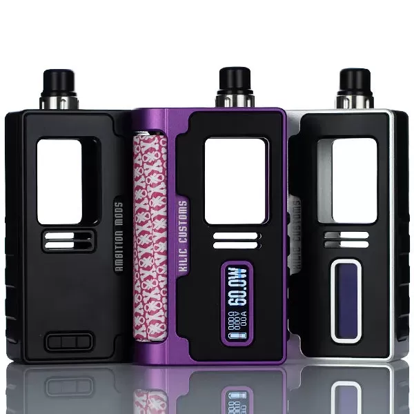 AMBITION MODS X KILIC KIL-LITE 60W BORO BOX MOD - Vapejuice