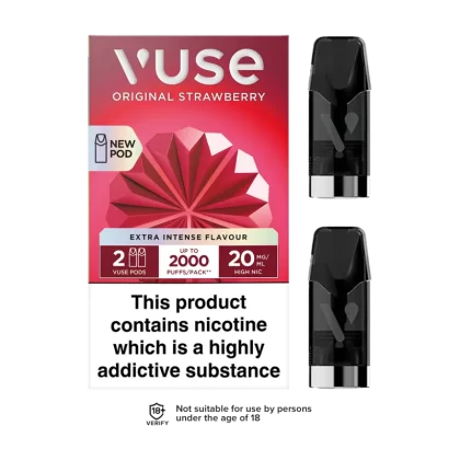 Vuse Pro Pods vPro Original Strawberry - Ecigwizard
