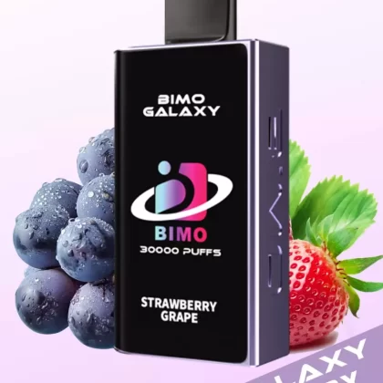 BIMO Galaxy 30000 Puffs – Strawberry Grape - Vape Store