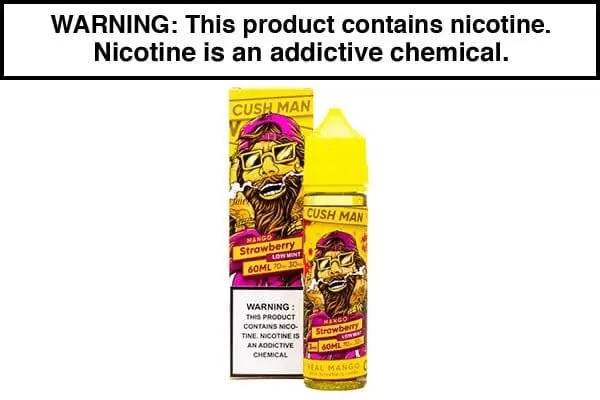 CUSHMAN STRAWBERRY BY NASTY JUICE 60ML - Vapejuice