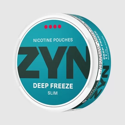 ZYN Deep Freeze Slim S4 – All White Portion