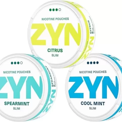 ZYN Nicotine Pouches UAE | ZYN SNUS - ZYN Apple Mint Slim 9mg, ZYN Bellini Mini Dry 3mg
