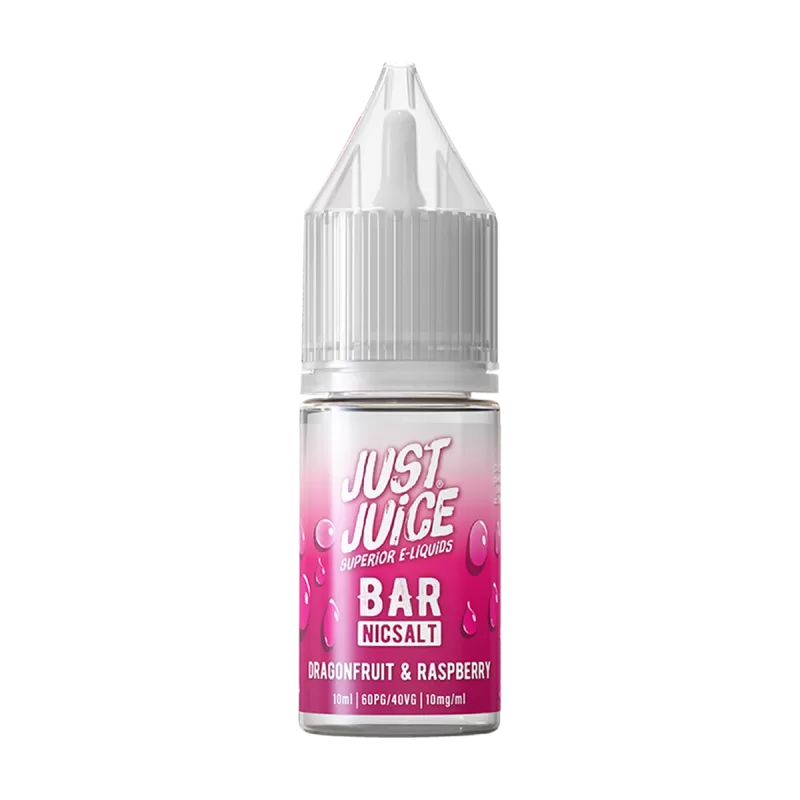 Dragonfruit & Raspberry Bar Nic Salt by Just Juice 10ml - 5mg