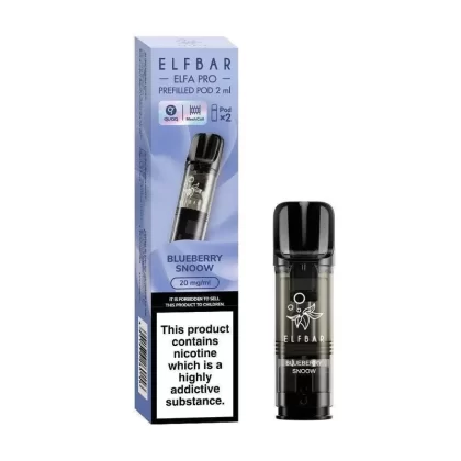 BLUEBERRY SNOWW ELF BAR ELFA PRO PODS (PACK OF 2)