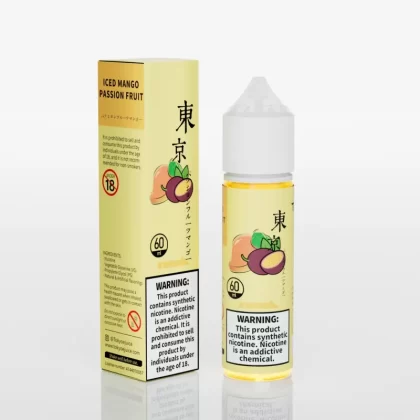 Tokyo Eliquid – Iced Mango Passion Fruit 60ml (3, 6mg) - Vape Product, Vape Product