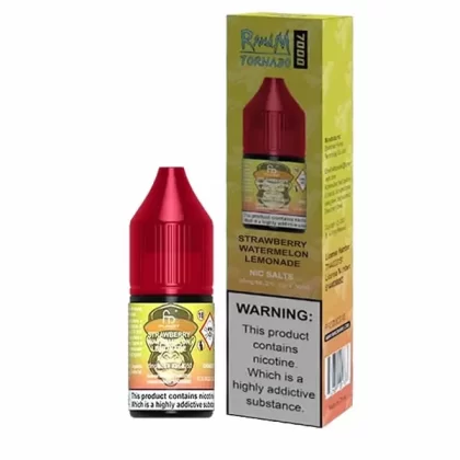 STRAWBERRY WATERMELON LEMONADE NICOTINE SALT E-LIQUID BY R AND M