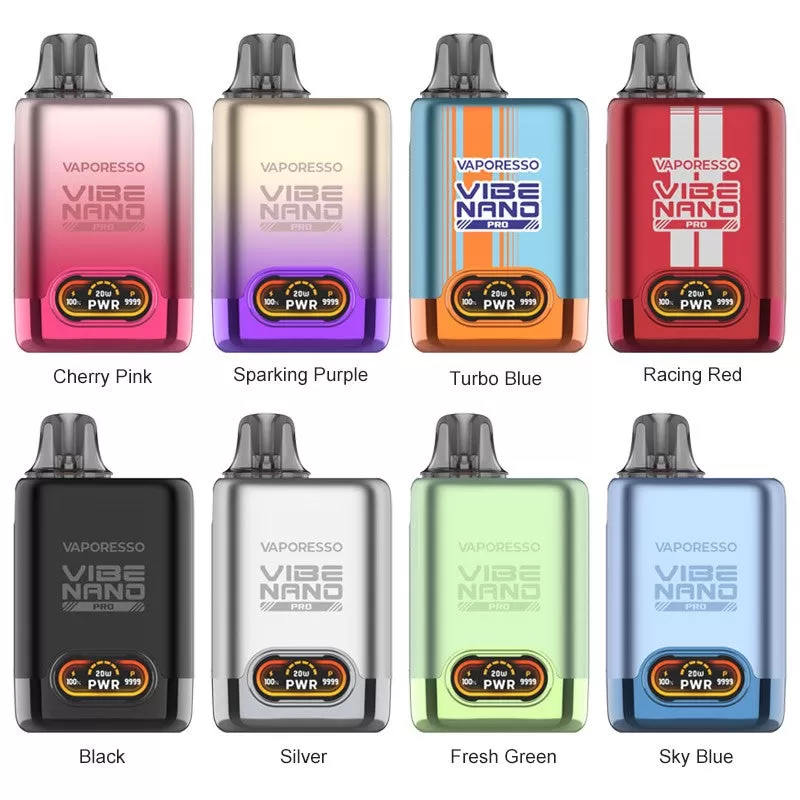 Vaporesso Vibe Nano Pro Pod Kit 1500mAh - Black - Image 2