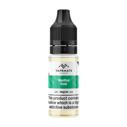 Vapemate Classic Menthol Chill 10ml - 6mg - Vape Product