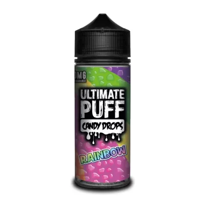 Ultimate Puff Candy Drops Rainbow 100ml Shortfill E-Liquid - Vapourdeal Co