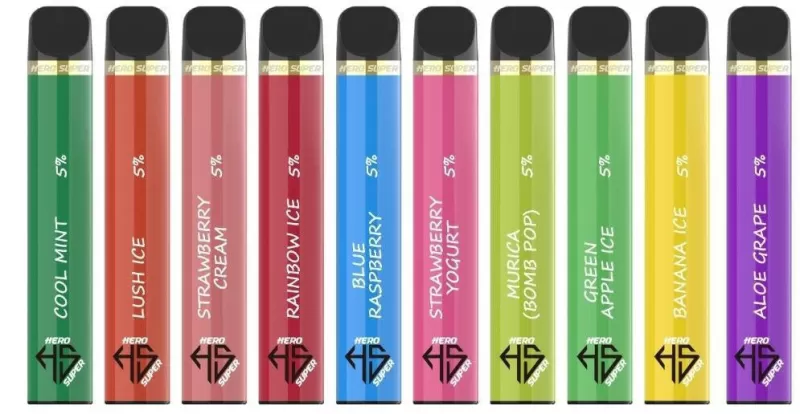 HERO Super 6% 1600 - Banana Ice - Vapeciga - Image 2