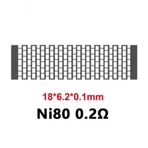 Zeus X Mesh NI80 0.2ohm A1 0.17ohm KA1 0.17ohm Mesh Coil PreBuilt Coil for Zeus X Mesh Tank