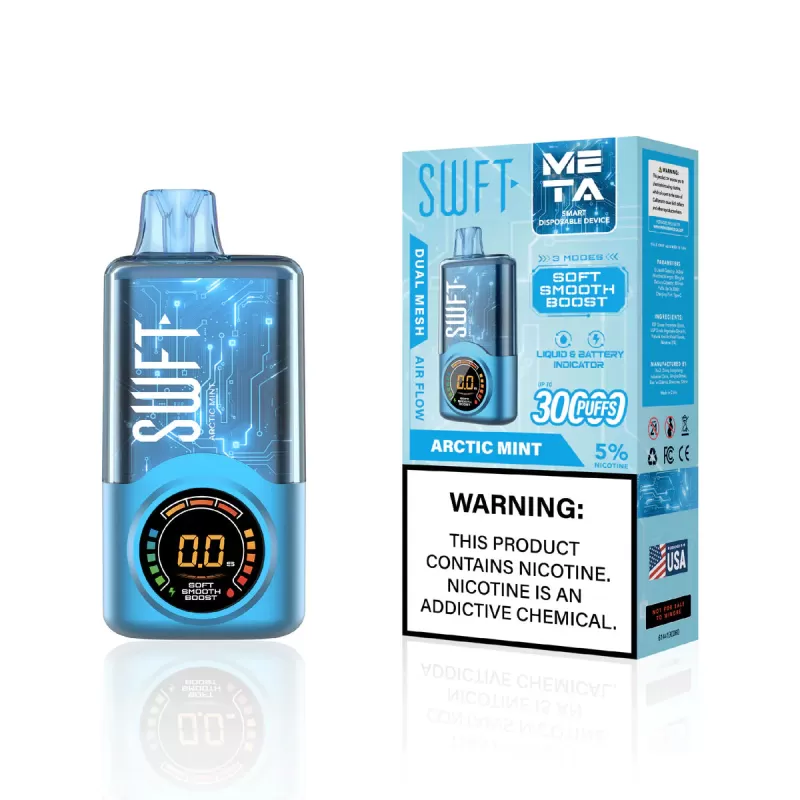 SWFT Meta 30K Rechargeable Disposable Device - 30000 Puffs - Image 3
