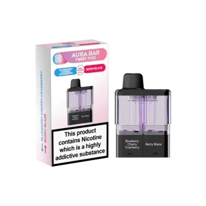 Crystal Prime Twist 40K Prefilled Pods - Slapple / Black Mamba