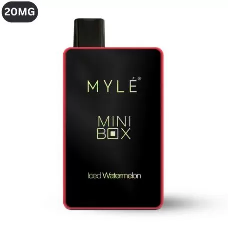 Myle Mini Box Disposable Vape (1,500 Puffs) - 20 mg / Iced Blueberry - Image 2