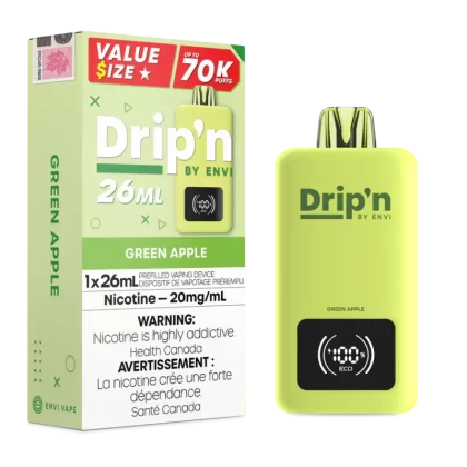 Drip'n Envi 26ml Disposable - Blue Razz, Green Apple (DCA217)