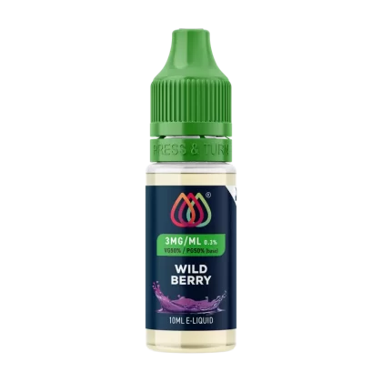 Wild Berry E-Liquid by Aquavape - 10ml - 12mg - Vape Product (AF725B)