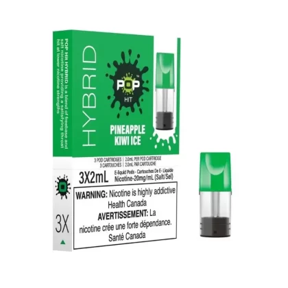 Pop Pods Pineapple Kiwi Ice Hybrid 2%