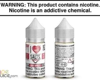 JUICY APPLES BY I LOVE SALTS 30ML - Vapejuice