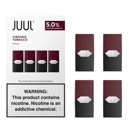 Virginia Tobacco – Pack of 4 Pods by Juul