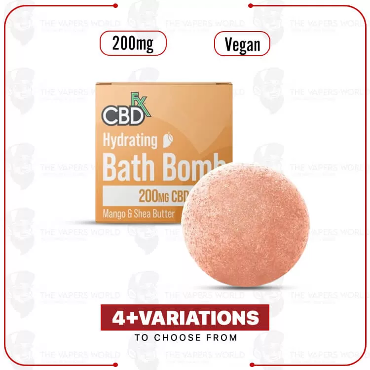 CBDFx CBD Bath Bombs 200mg - Thevapersworld