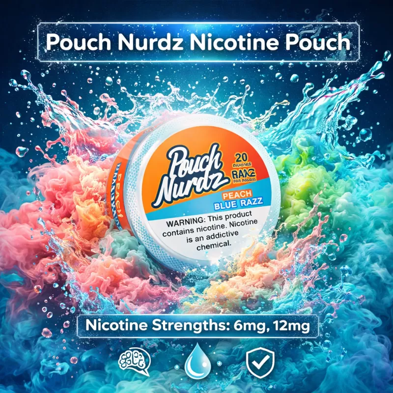 Pouch Nurdz Nicotine Pouch - Double Mint / 6mg