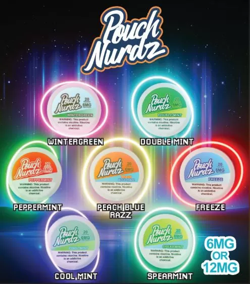 Pouch Nurdz Nicotine Pouch - Double Mint / 6mg - Image 2