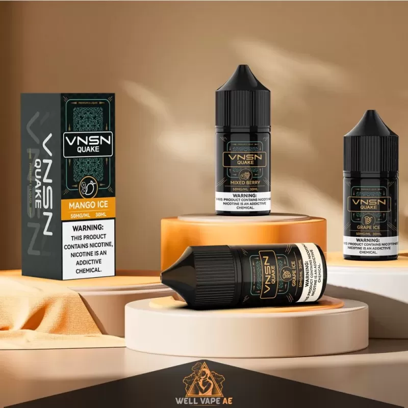VNSN Quake 30ML Salt Nic 50mg Nicotine Liquid In UAE - Vapesmokezone