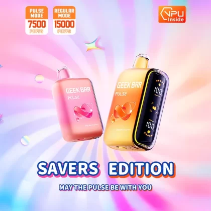 Geek Bar PULSE 15K Savers Edition Disposable Device