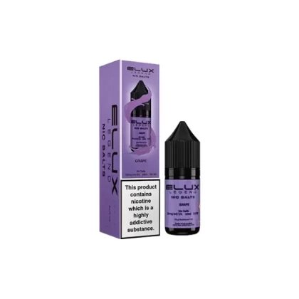 Grape Nic Salt By Elux Legend - 10mg