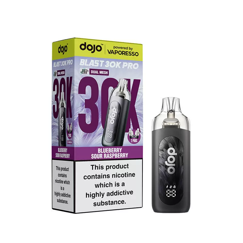 Vaporesso DOJO Blast 30K Pro Prefilled Pod Kit - Fizzy Cherry - Vapestore Co