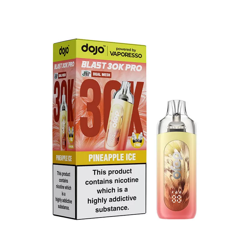 Vaporesso DOJO Blast 30K Pro Prefilled Pod Kit - Fizzy Cherry - Vapestore Co - Image 2