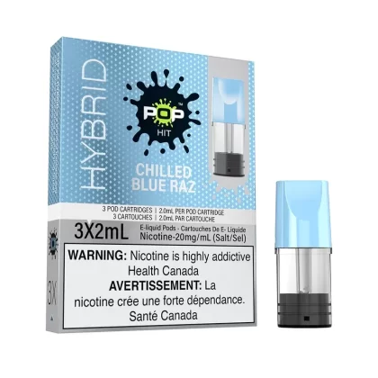Pop Pods Chilled Blue Raz Hybrid 2%