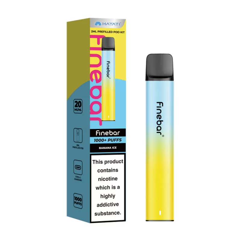 Hayati Finebar Pod Kit - Watermelon Ice - Image 2