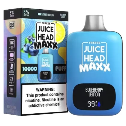 Blueberry Lemon Freeze Disposable Vape (10000 Puffs) by Juice Head Maxx