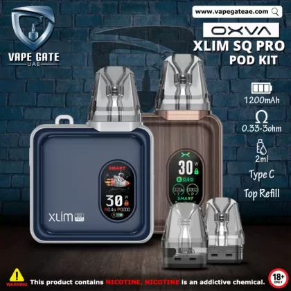 Oxva - Xlim SQ Pro Pod Kit 1200mAh - Gold Carbon