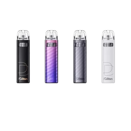 Uwell Dillon EM 25W Pod System Kit - Luxury Black Gold, Off White Micro Arc