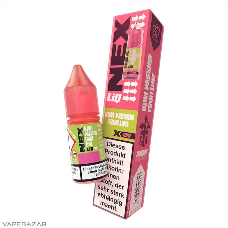 NexLiq – Kiwi Passionfruit Lime - 10mg/ml, 20mg/ml - Image 3