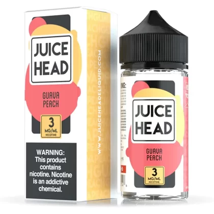 JUICE HEAD – GUAVA PEACH 100ML - Vape Product, Vape Product (9A4910)