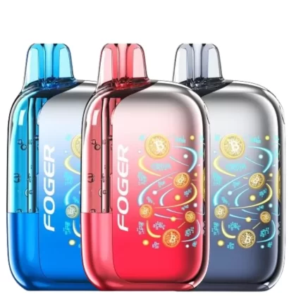 Foger Bit 35K Disposable Vape (5%, 35000 Puffs) - Banana Taffy Freeze, Blue Razz Ice