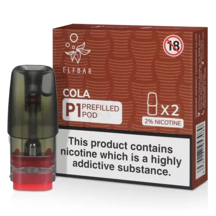 Cola Elf Bar Mate P1 Prefilled Pod - Eliquidsupply