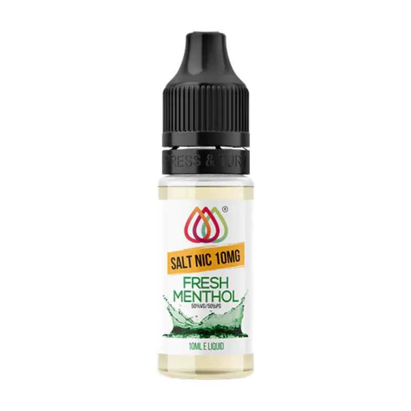 Fresh Menthol Nic Salt by Aquavape 10ml - 10mg - Vape Product (B13B1B)