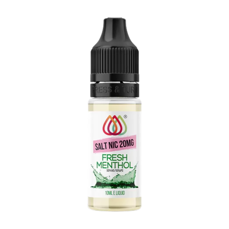 Fresh Menthol Nic Salt by Aquavape 10ml - 10mg - Vape Product (B13B1B) - Image 2