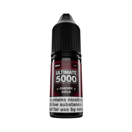 Cherry Cola Saltnic vape Juice by Ultimate 5000 - 10 Pack - Strength