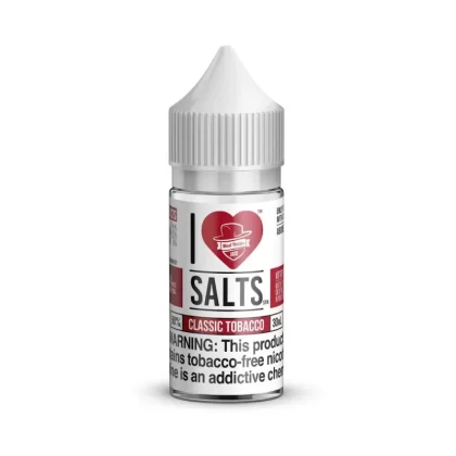 I Love Salts Classic Tobacco eJuice - Vape Product; Vape Product, Vape Product (F66B04) (F66B04)