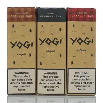 Yogi E-Liquid - No Nicotine Vape Juice - 60ml - Grape Jam Granola Bar