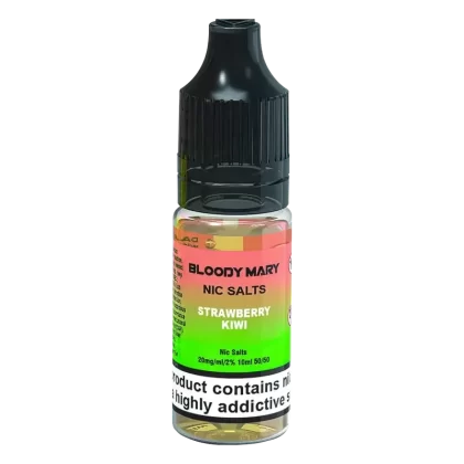Bloody Mary Strawberry Kiwi Nic Salt Vape Juice