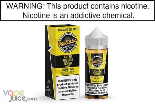 LEMON KILLER KUSTARD BY VAPETASIA 100ML - Vapejuice