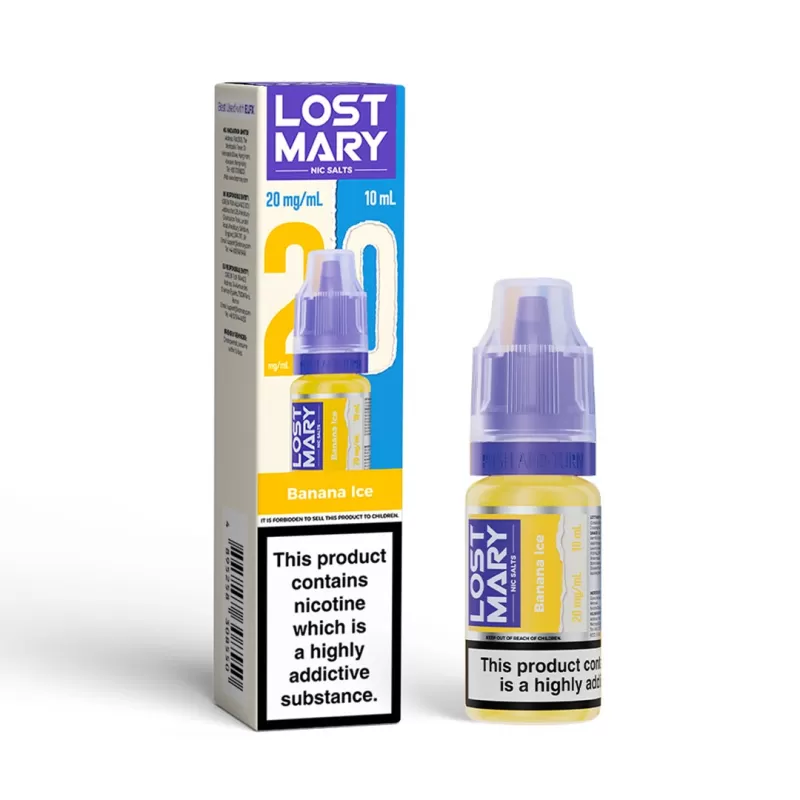 Lost Mary Nic Salt E-liquid 20mg - Grape Ice - Image 2